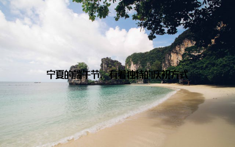 宁夏的端午节, 有着独特的庆祝方式