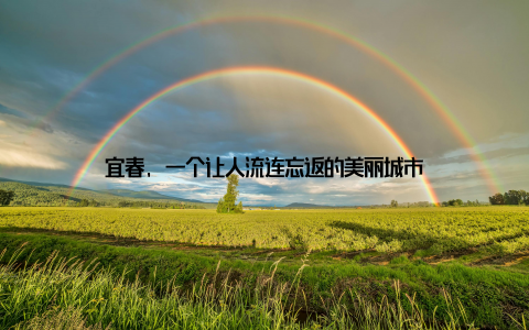 宜春, 一个让人流连忘返的美丽城市